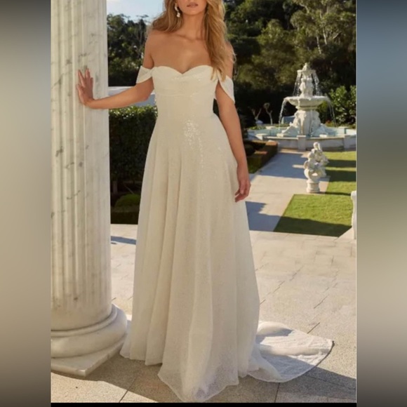 NWT Madi Lane Wedding Dress - Durie - Picture 7 of 10